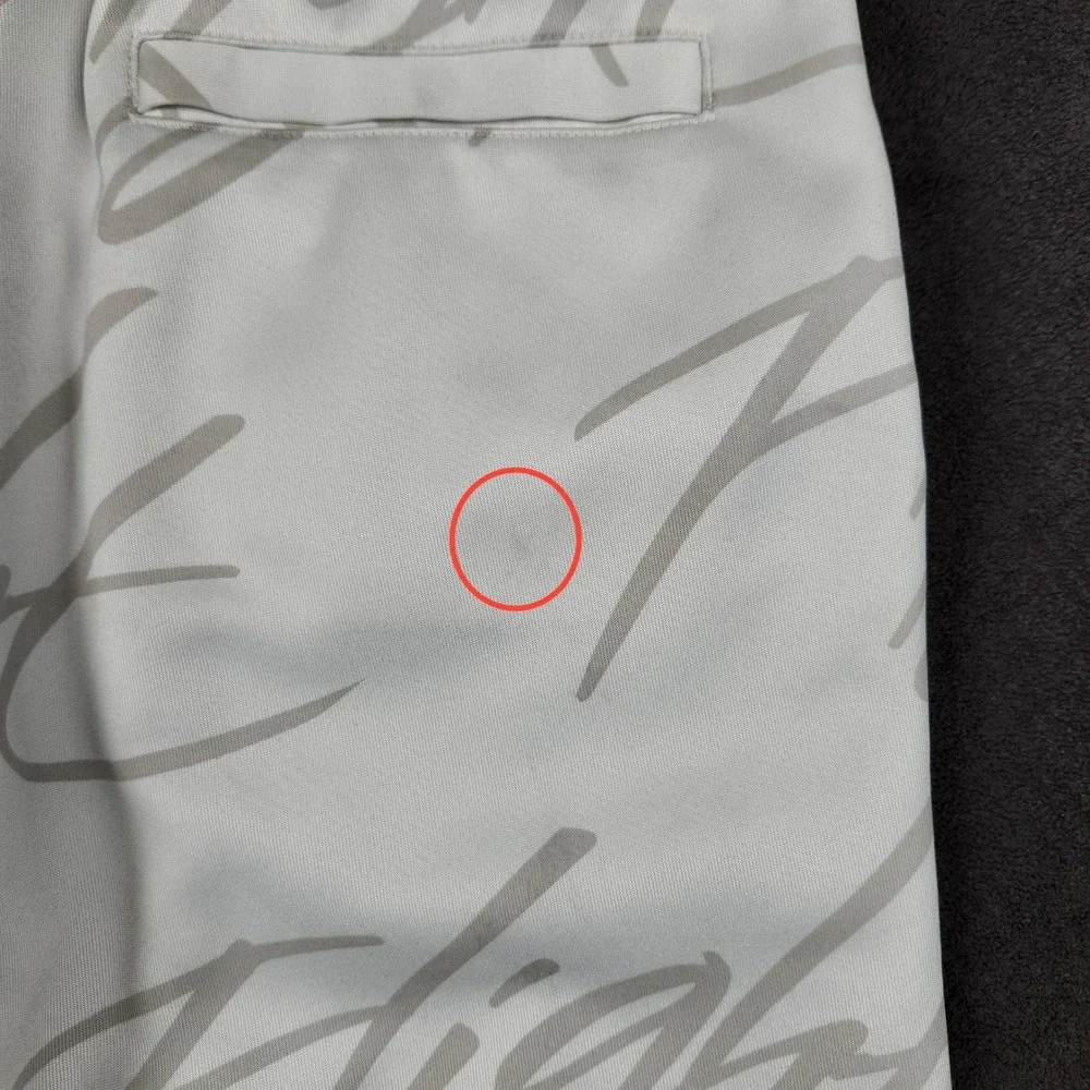 Jordan Jumpman Tricot Joggers Mens Small White Side Tape Sweat Pants AR4462-100